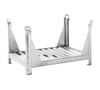 Bastidor para objetos largos, con 4 postes en las esquinas Heson, L x A 1000 x 800 mm