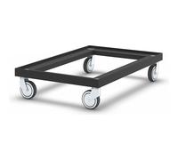 Bastidor rodante de plástico 600 x 400 mm, carga máx. 150 kg