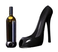 Bastidores de almacenamiento de vino | Estante de vino de zapatos de tacón alto, accesorios de cesta de regalo Soporte de almacenamiento de oficina para encimera de cocina casera