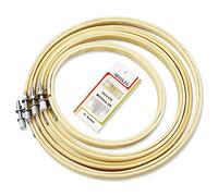 Bastidores Para Bordar,Marcos De Punto De Cruz Ajustables,Marco De Bordado Hecho A Mano,Herramientas De Bordado, Aros De Bordado De Bambú,Bastidor De Bordado Redondo Para DIY Hecho A Mano