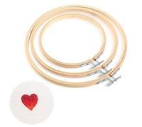 Bastidores para Bordar,Marcos de Punto de Cruz Ajustables,Marco de Bordado Hecho a Mano,Stickrahmen,Bambus Stickrahmen Kreuzstich Rahmen,Stickrahmen Kreuzstich Stickrahmen Set,Embroidery Hoop,13/18/20