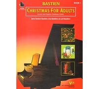 Bastien Christmas for Adults Book 1 (with CD) (Bastien Adult Piano Course)