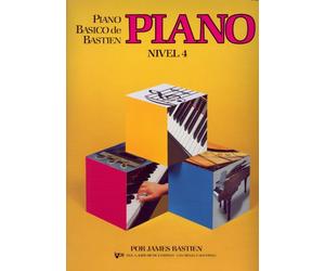 BASTIEN - Metodo Nivel 4º para Piano (WP204E)