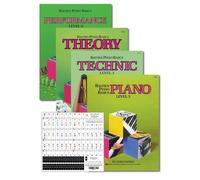 Bastien Piano Basics Level 3 Learning Set por Bastien - Teora de la leccin Tcnica de interpretacin y libros de arte y Juliet Music Piano Keys 88/
