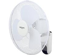 Bastilipo Calahonda Ventilador de Pared con Mando a Distancia, 50 W, Blanco