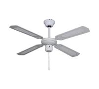 Bastilipo CALPE - Ventilador de techo, 105 cm, color blanco