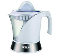 Bastilipo - Exprimidor de 40W con jarra de 1 litro, color blanco/acero, modelo EX-40B