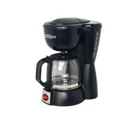 Bastilipo 6862 Cafetera Goteo, Negro/Plata