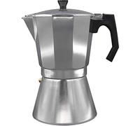Bastilipo - Mokka induccion 6AL, cafetera de aluminio, 6 tazas, color aluminio, apta para induccion