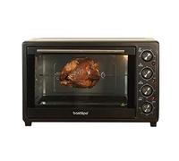 Bastilipo Nápoles Black, horno de sobremesa de 45 litros, 2.000W, 4 posiciones, convección y rustidor, color negro