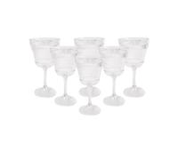 Bastilipo PRISMA - PACK 6 UNIDADES COPA 300 ML. MOD. EMPIRE STATE COLOR TRANSPARENTE