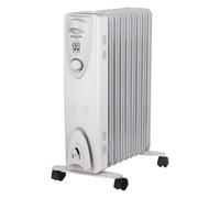 Bastilipo - Radiador de aceite compacto 2000W, 9 elementos, 3 potencias, RAC9-2000