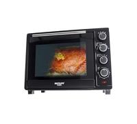 Bastilipo Siena Black, Horno de sobremesa eléctrico con convencción y rustidor, 35 litros - 1600W