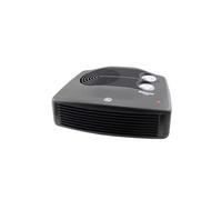 Bastilipo - Termoventilador horizontal premium negro, 1000/2000W, termostato, THP-2000N