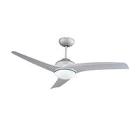 Bastilipo - Vera Titanio LED - Ventilador de techo LED con mando a distancia, apto para Iintemperie proteccion IP54