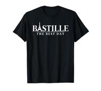 Bastille The Best Day Torre Eiffel Hombre Mujer Día de la Bastilla Camiseta