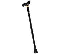 Bastón Ajustable de Aleación de Aluminio Agarre Ergonómico Rojo | Bastones para Mayores, Bastón Portátil para Caminar, Apoyo Antideslizante, Uso en Senderismo y Montaña