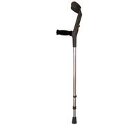 Baston Aluminio C/Puños Foam Gris 2u Bcr - Apoyo móvil ligero y confortable