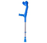Bastón inglés infantil, 1 unidad, birregulable aluminio, color azul, BCR-N, FORTA