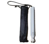 bastón Blanco Plegable, Asistente de Viaje Ligero y Duradero, con un Peso 0,42 LB una Longitud retraída 9 Pulgadas, Adecuado for montañismo Hombres Mujeres