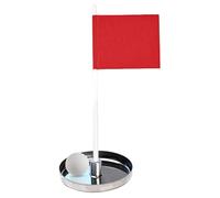 Bastón Con Bandera Para Golf | Equipo De Entrenamiento Resistente A La Intemperie,Juego De Copas Y Banderines Para Green De Golf,para Jóvenes Golfistas, Atletas, Campo, Driving Range, Entrenamiento al