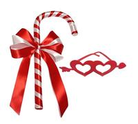 Bastón Cosplay | Accesorios para Mascarada y Disfraces | Bastón con Lazo Accesorio,para Eventos Temáticos Convenciones de Cómics Fiestas de Disfraces Coleccionistas Fiesta de