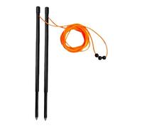 Bastón de alineación, práctico portátil de Putting - Accesorios Deportivos versátiles para Uso al Aire Libre, Interior, jardín, casa o Curso -