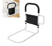 Bastón de cama, portátil, compacto, resistente, versátil para prevención de caídas, mango de soporte de 330 libras para ancianos, rieles de seguridad para adultos, amantes de las familias, multiusos