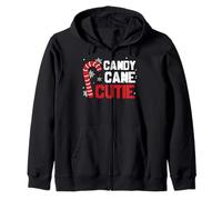 Bastón de Caramelo Cutie Navidad Divertido a Juego Sudadera con Capucha