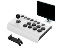 Bastón de combate arcade retro - Joystick de combate de juego arcade duradero con funciones Turbo/Macro, Joystick de arcade nostálgico para PC y consolas de juegos retro