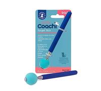 Coachi Target Stick, Diseño telescópico con Pelota Grande, Accesorio con clicker para adiestrar Perros y Mejorar su Agilidad, Enseñar órdenes y Trucos, Apto para Perros y Cachorros