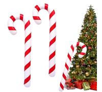 Bastón de Inflable navideño - Ligero Inflable Gigante al Aire Libre decoración al Aire Libre | Bastones de inflables para Vacaciones al Aire Libre | Adecuado para Jardines Césped