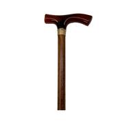 Bastón de Madera de Haya con Empuñadura de Plástico