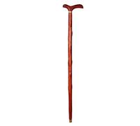 Bastón de Madera Grifo bastón Caballero bastón muletas Antideslizantes Madera Ancianos Andador Cesta Regalo para Personas Mayores/C