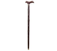 Bastón de Madera Grifo bastón Caballero bastón muletas Antideslizantes Madera Ancianos Andador Cesta Regalo para Personas Mayores/C