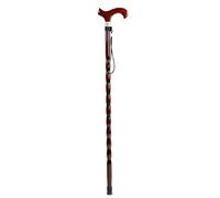 Bastón de Madera Muletas de Haya Personas Mayores Bastones Antideslizantes Cestas para Andadores para Ancianos Grifos Bastones/C