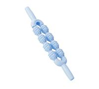 Bastón de masaje muscular, masajeador de yoga para piernas, dispositivo portátil doble para muslos, pantorrillas, brazos, espalda, cuello - Calefacción diaria en casa, oficina, gimnasio, entrenamiento