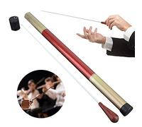 Alomejor Bastón de Música Conductor de Música de Madera Profesional Bastones Mango de Madera Orquesta Banda de Música Bastones