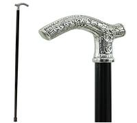 Bastón de paseo de madera para ancianos hombre y mujer, elegante y robusto único hecho a mano en la barriga CAVAGNINI Italia (FALCO)