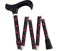 Bastón De Paseo Deluxe Supermini Plegable Fleur