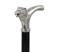 Bastón de paseo para ancianos lobo elegante para ceremonia ortopédica, para hombre y mujer personalizado hecho a mano CAVAGNINI Italia