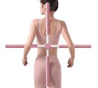 Bastón de Posturas de Yoga para Mujeres - Estirador de Espalda para Mujer | Corrección de y Cuello para Uso Diario,Rehabilitación Sentado Estiramiento Uso Diario