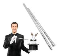 Bastón de proxeneta | Palos de baile duraderos de aleación de aluminio de doble sección | Accesorio de disfraz de gángster de hip hop resistente al desgaste y desmontable | Accesorios de escenario de