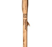 Bastón de Senderismo Personalizado de Madera Ligera y Resistente, con Cuerda de sujeción y Puntera metálica 125CM