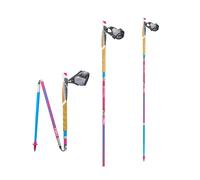 TSL Outdoor - Bastones de trail/running - Trail C4 Cork Cross Flamingo Sht - Talla 115 cm - Rosa Rosa 115 cm