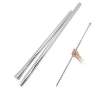 Bastón mágico desmontable - Bastones teatrales novedosos para bailar y caminar, acabado de espectáculo mágico resistente al desgaste, tamaño ampliado de 83,8 cm + 112 g, aleación de aluminio ligera de