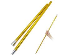 Bastón mágico desmontable - Bastones teatrales novedosos para bailar y caminar, acabado de espectáculo mágico resistente al desgaste, tamaño ampliado de 83,8 cm + 112 g, aleación de aluminio ligera de