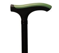 Bastón muletilla aluminio extensible T-handle Advance verde