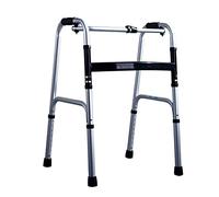 Bastón plegable antideslizante con cuatro patas para hospital, ancianos, ligero, estrella de luz