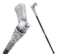 Bastón Plegable de Aluminio y Resina, Bastones Plegables de Dos Secciones con Ajuste de Altura y Punta Antideslizante para Mayor Estabilidad